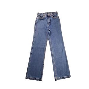 Defrost Jean Femme Taille 27 Bleu avec Coton et Spandex